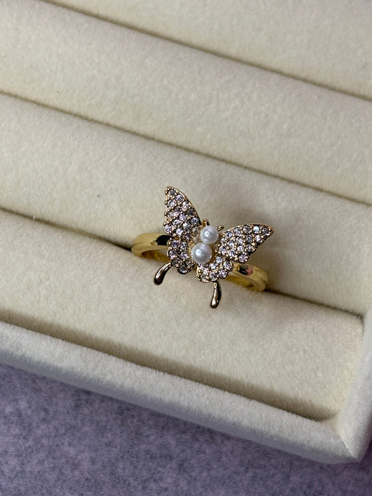 Monarch Gold Ring