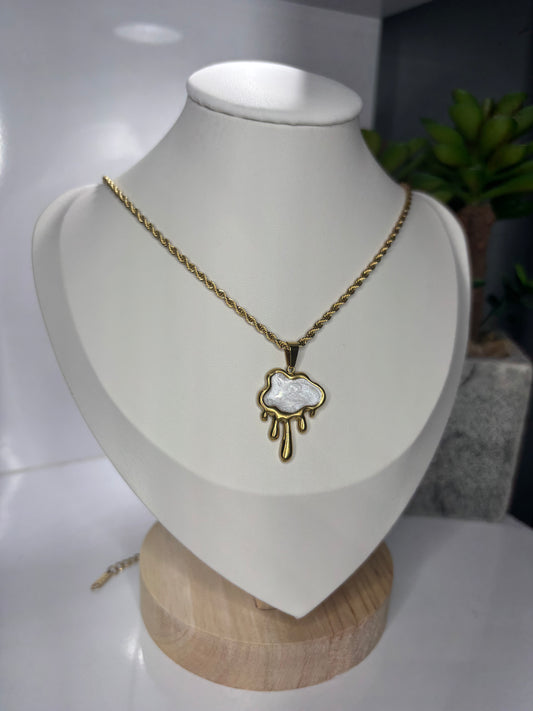 Cloud Gold Necklace