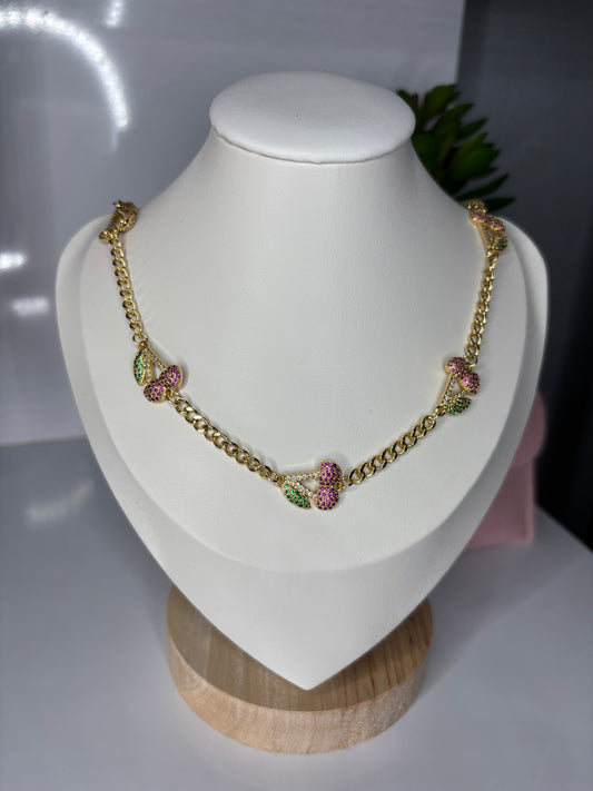 Cherries Necklace
